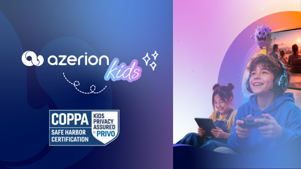 Azerion erhält PRIVO COPPA-Zertifizierung für seinen Kids Marketplace