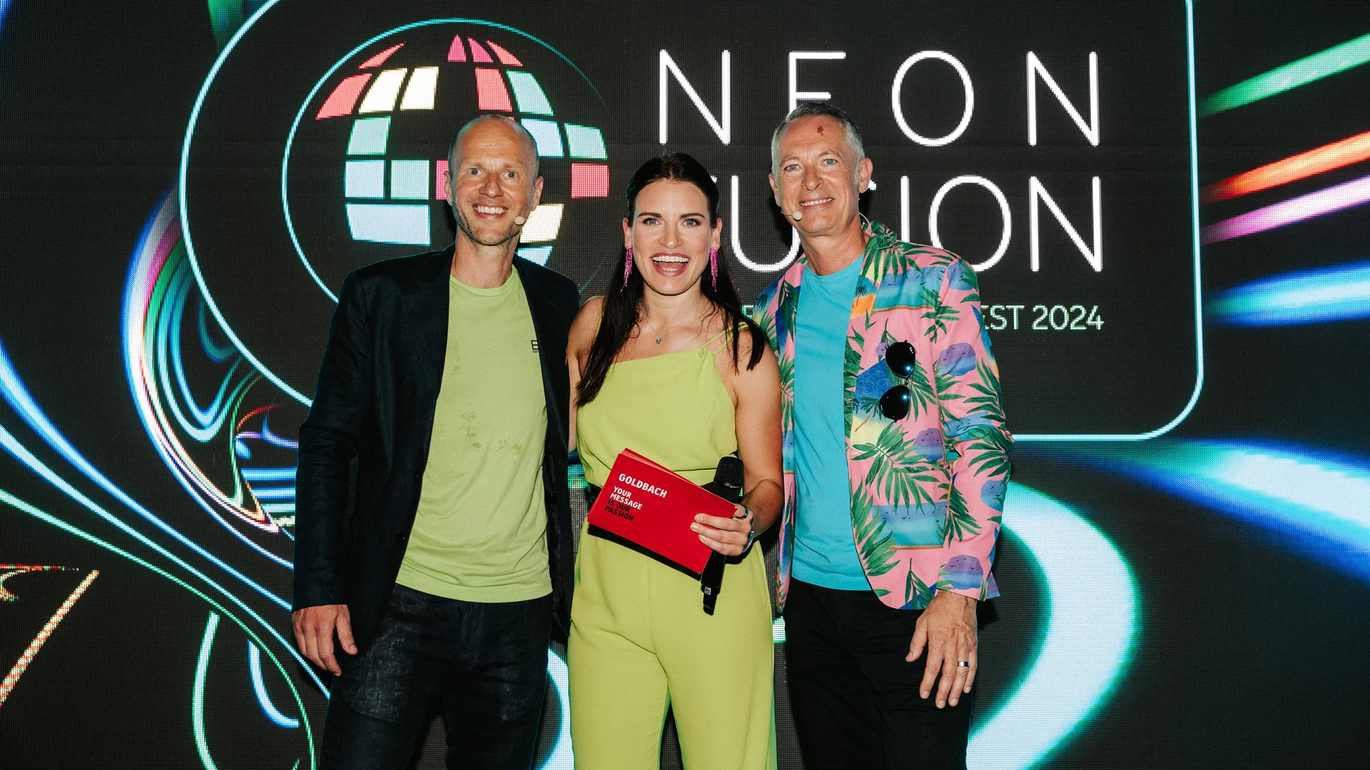 Goldbach Austria lud zum Sommerfest im bunten Neonambiente